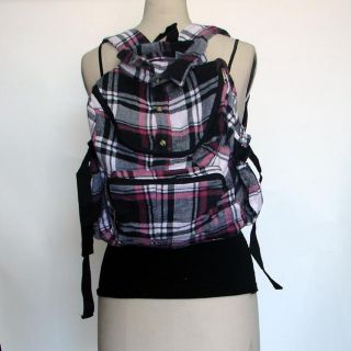 Recycled Cotton Flannel Backpack (Nepal)