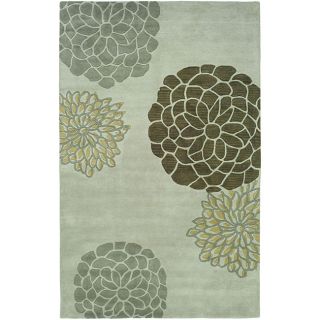 botanical light grey new zealand wool rug 5 x 8 today $ 170 99 sale