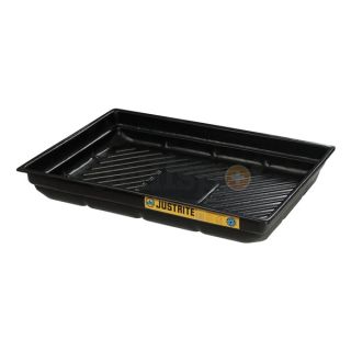 Justrite 28717 Spill Tray, 5 1/2 In. H, 47 1/2 In. L