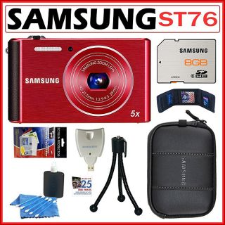Samsung ST76 16MP Digital Camera with 8GB Kit