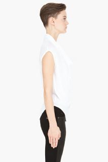 Helmut White Feather Jersey for women
