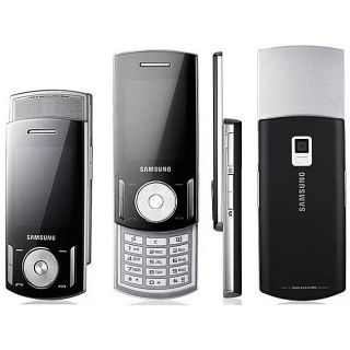 Samsung F406 GSM Unlocked Black Cell Phone