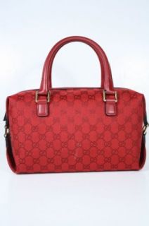 Gucci Handbags Red Fabric and Leather 272375 Clothing