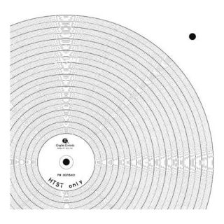 Graphic Controls PW 00215401 Chart, 11.875 In, No Range, Pk 100
