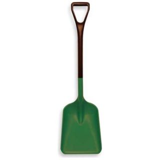 Remco 6892SS Plastic Shovel, 10 1/2x14x38 1/2, Green