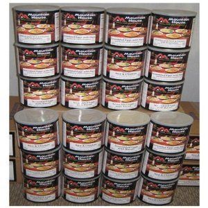 YEAR SUPPLY Mountain House Freeze Dried food   2 MEALS/DAY