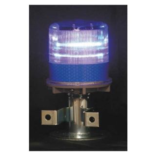 Tapco 3337 00004 Warning Light, (4) LED, Blue, Solar NiMH