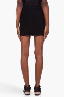 Damir Doma Black Stretch Miniskirt for women
