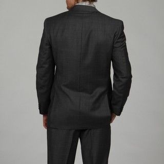 MICHAEL Michael Kors Mens Charcoal Wool Suit
