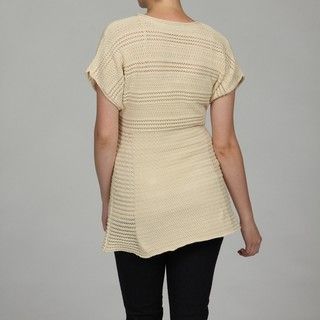 Calvin Klein Womens Dolman Sleeve Scoop Neck Top