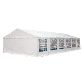 6x12m PVC Partyzelt Bierzelt Zelt Gartenzelt Festzelt Pavillon weiß