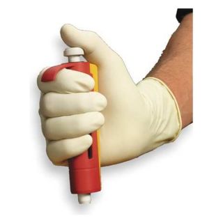 High Five L932 Disposable Gloves, Latex, M, Natural, PK100