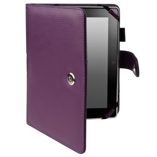 BasAcc Purple Leather Case for  Kindle Fire HD 8.9 inch