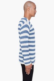 Diesel Striped K daikoku Knit Sweater for men
