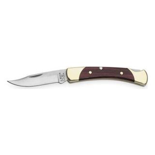 Buck Knives 0055BRS Folding Pocket Knife, 2 3/8 In Clip Blade