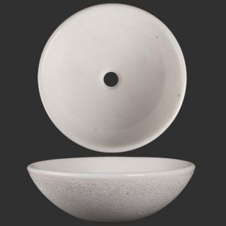 Ticor Geyser Bianco Granite Vessel Bathroom Sink