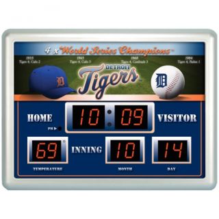 Detroit Tigers Scoreboard Clock