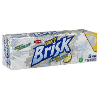 Lipton Brisk Lemon Iced Tea, Diet , 144 Fl. Oz. Grocery