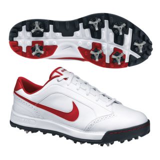 Nike Mens Air Anthem White/ Red Golf Shoes
