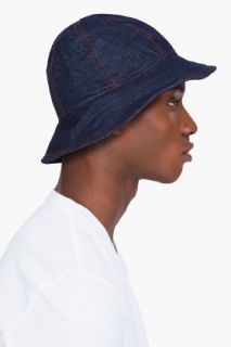 Maison Martin Margiela Round Top Denim Hat for men