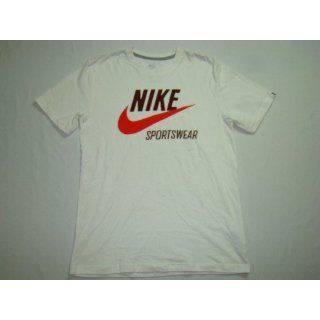 Nike Sportswear Oldschool T Shirt mit Logodruck weiß 