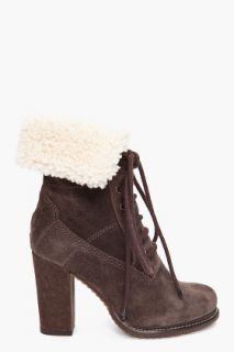 Moncler Suede Savoie Booties for women