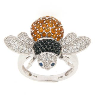 Gemstone Bee Ring Today $199.99 Sale $179.99 Save 10%