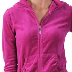Journee Collection Womens Velour Hooded Lounge Set