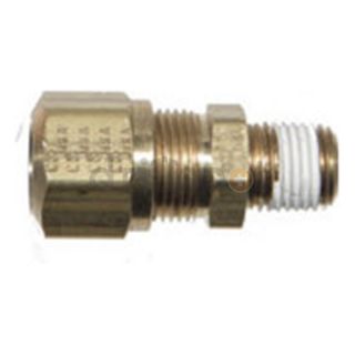 Brass Air Brake Fitting Male Connector for Nylon Tubing, Pack of 150
