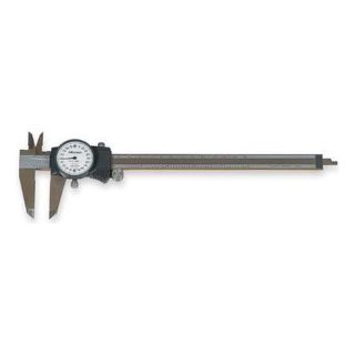 Mitutoyo 505 719 Dial Caliper, 0 8 In, Dial A