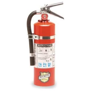 Buckeye 25614 Fire Extinguisher, Dry Chemical, 3A40BC