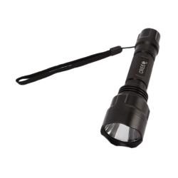 UltraFire G4 MCU CREE LED Black Flashlight