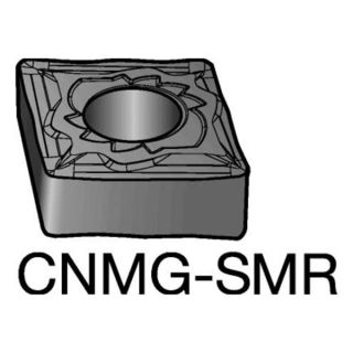 Sandvik Coromant CNMG 433 SMR S05F Carbide Turning Insert, CNMG 433 SMR S05F, Pack of 10