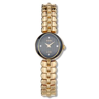 Rado Crysma Womens Goldplated Quartz Watch