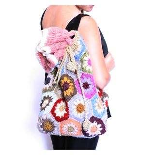 Backpack Style Crochet Bag (Nepal)