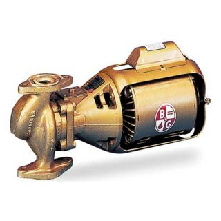 Bell & Gossett PR AB Circulator Pump, 1/6 HP, Bronze Impeller
