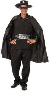 exclusives 6 teiliges Herren Zorro Rächer Kostüm mit Hut für die